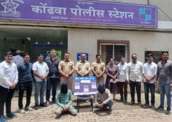Pune Police Kondhwa news | विमान प्रवास करून चोरी करणाऱ्या दोघा चोरट्यांना कोंढवा तपास पथकाकडून अटक